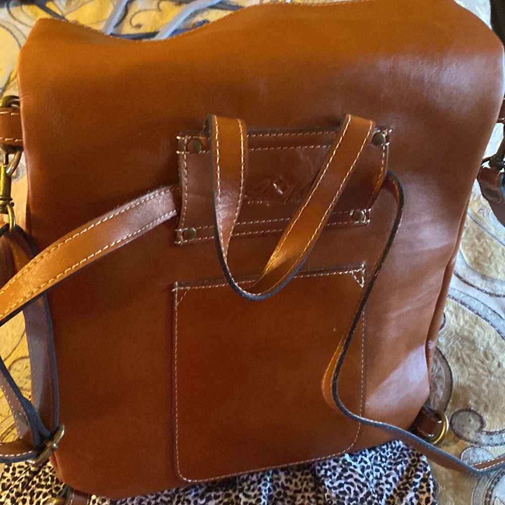 Patricia Nash Convertible Backpack Purse Gem